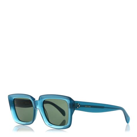 celine cl 41449|CELINE Square CL 41449 Sunglasses Blue .